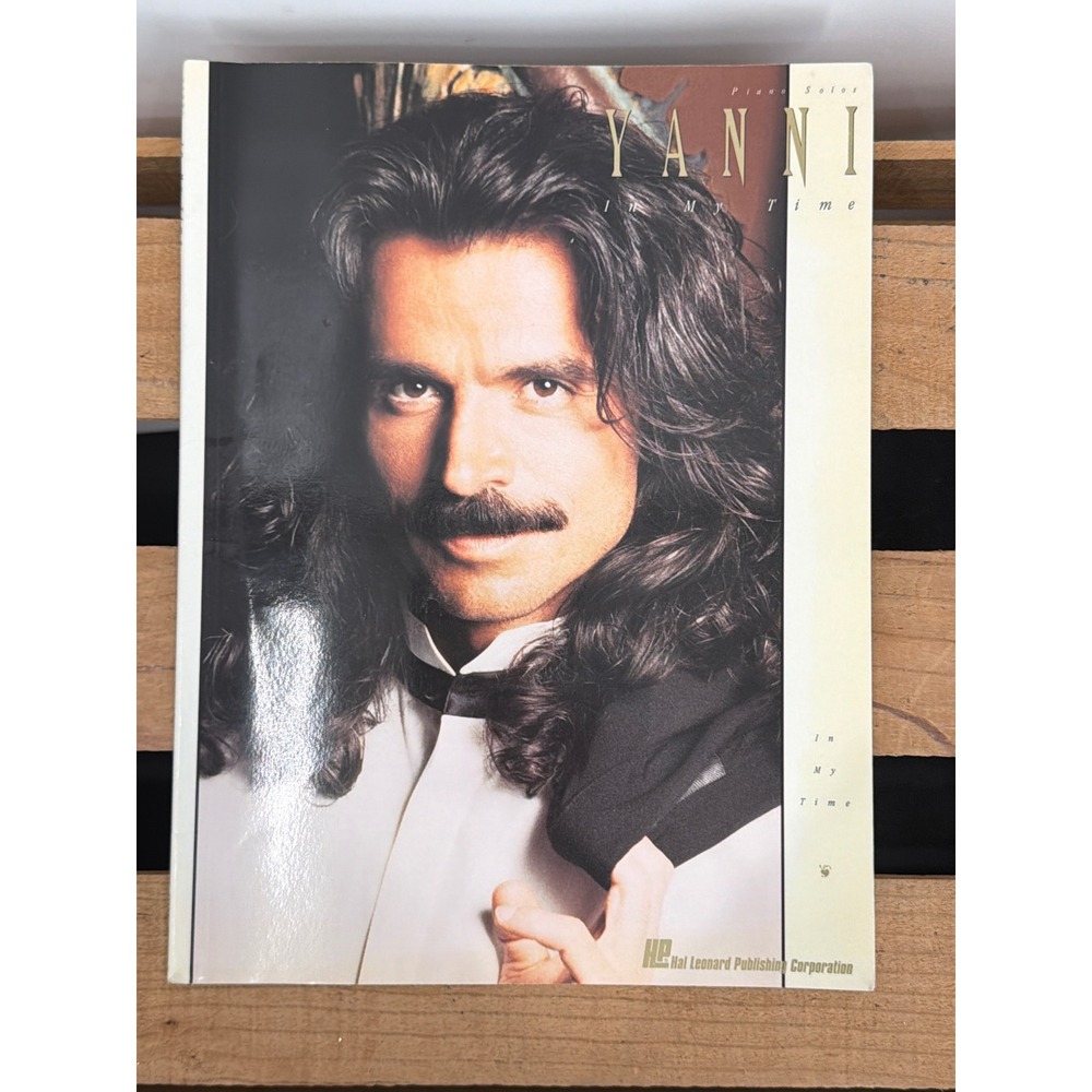 Yanni In My Time Piano Solos‎ Sheet Music Songbook Hal Leonard 1993 HL00308187